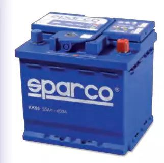 Batteria KK55 Sparco per avviamento 12V 55ah 450a