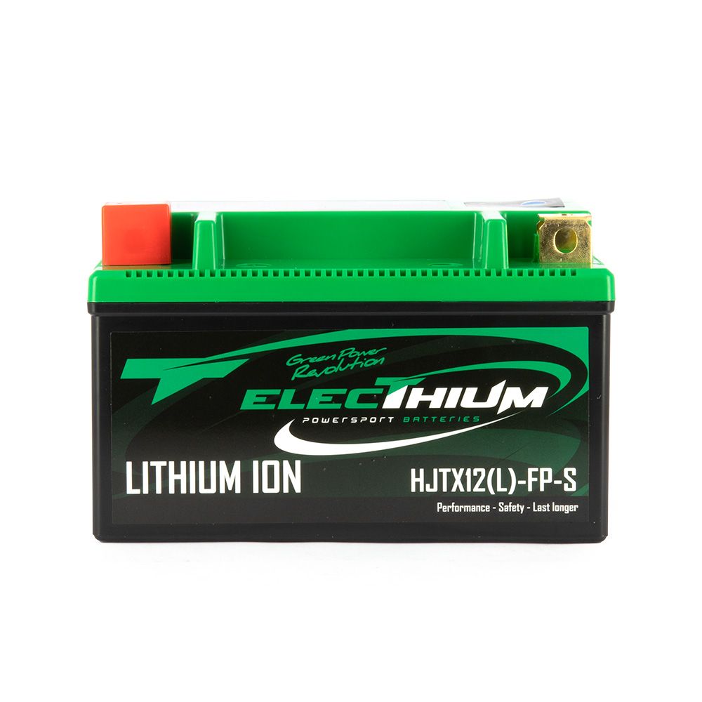 Batteria Moto Electhium al Litio HJTX12(L)-FP-S (YTX12-BS) 12V 3.5AH 250A (CCA)