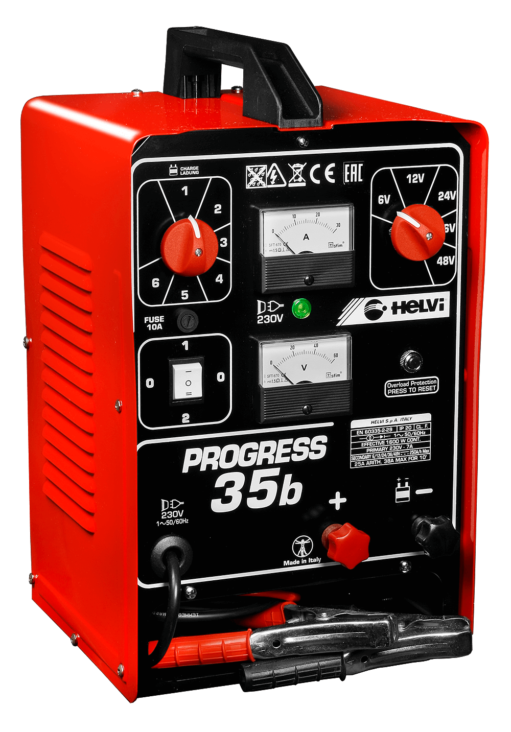 Carica Batterie Manuale Progress 35b