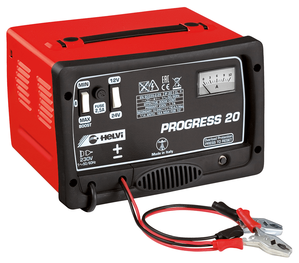 Carica Batterie Manuale Progress 20