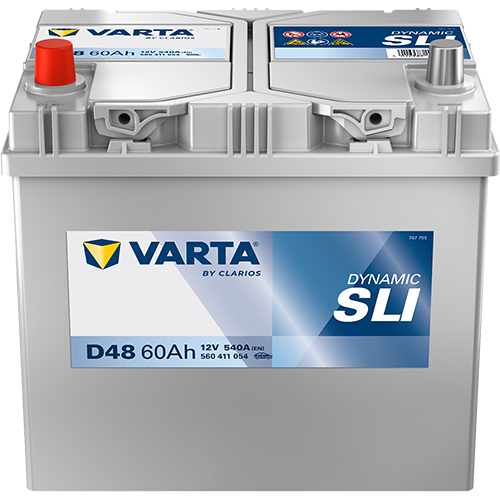 Batteria auto Varta Auto Dinamic Silver D48 EN PIOMBO 12V 60Ah 540A