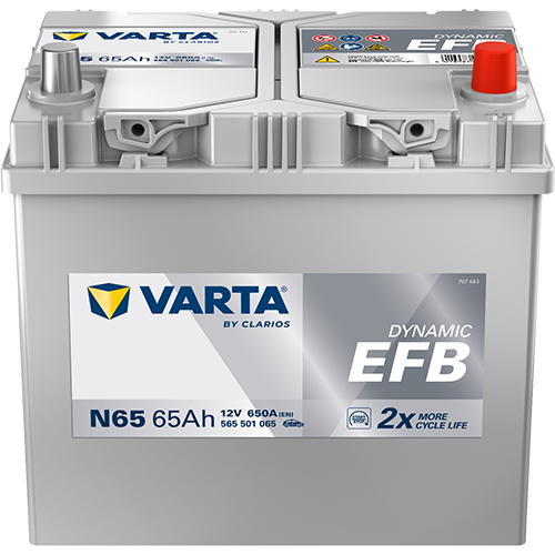Batteria Auto Varta Blue Dinamic EFB N65 12V 65AH 650A (EN)