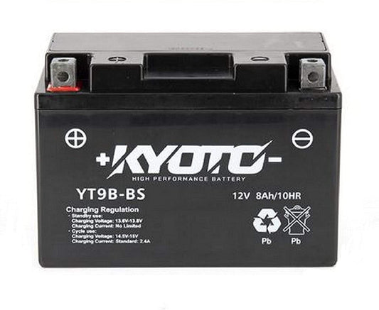 Batteria auto KYOTO Moto GT9B BS EN AGM 12V 8Ah 110A