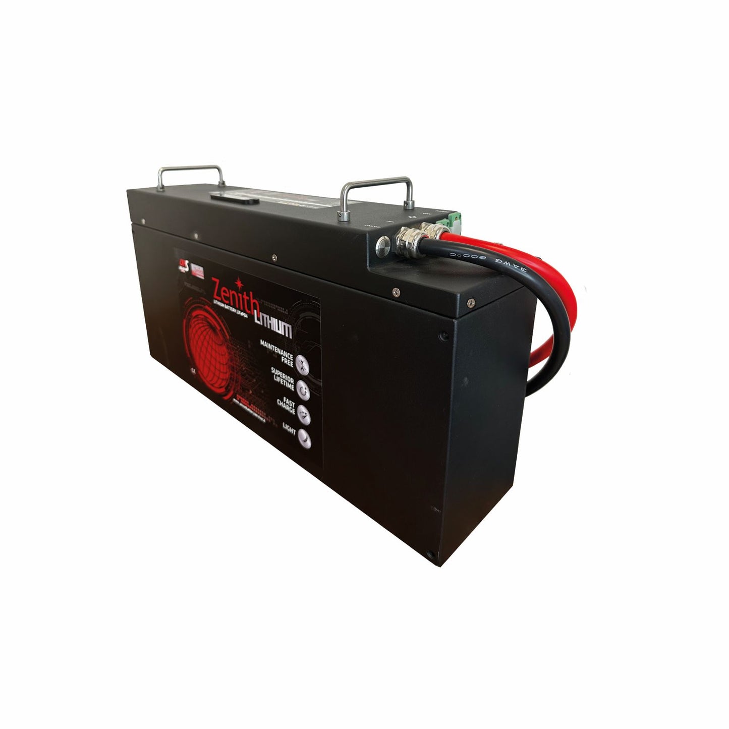 Power Pack Zenith al Litio LifePO4 ZLI024065 INOX 25,6V 100Ah