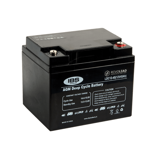 Batteria auto REVOLEAD LDC12 45 AGM 12V 45Ah