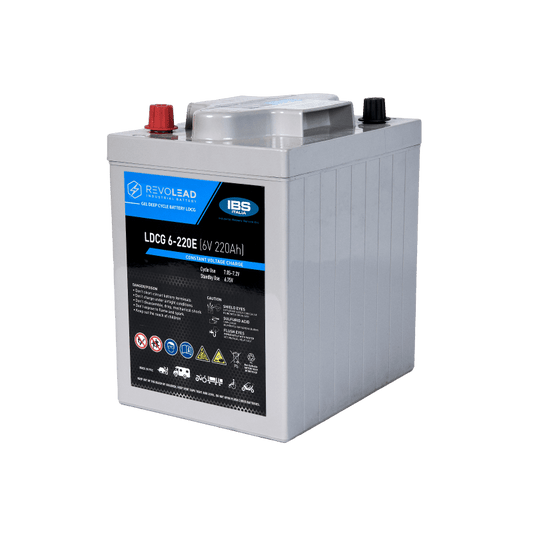 Batteria auto REVOLEAD LDCG6 220E GEL 6V 220Ah