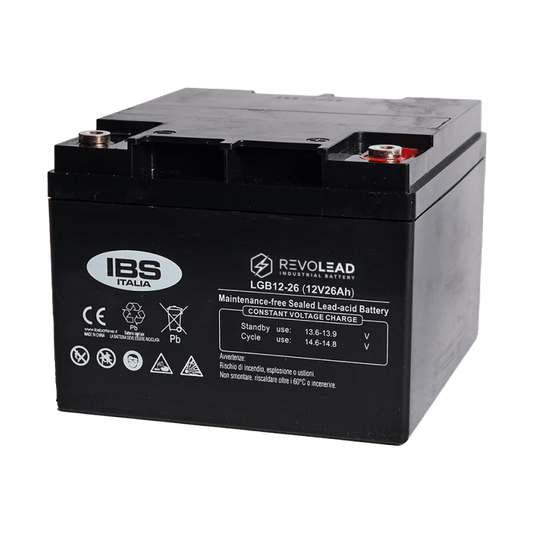 Batteria auto LUMINOR Revolead LGB12 26 AGM 12V 26Ah