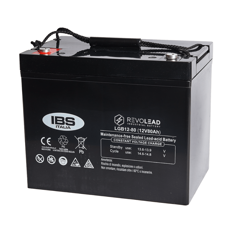 Batteria Revolead LGB12-80 12V 80AH