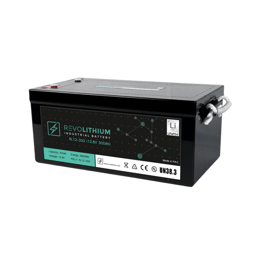 Batteria auto REVOLITHIUM RL12 300 12. 3840KWH LITIO 12.8V 300Ah