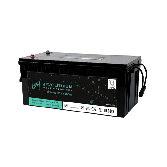 Batteria auto REVOLITHIUM RL24 100 25. 2560KWH LITIO 25.6V 100Ah