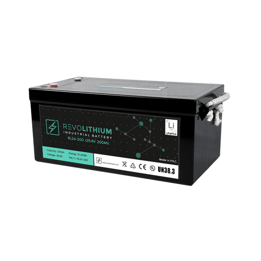 Batteria auto REVOLITHIUM RL24 200 25. 5120KWH LITIO 25.6V 200Ah