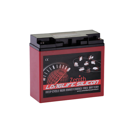 Batteria Zenith Agm Deep-Cicle LONGLIFE ZLS120120 12V 28AH