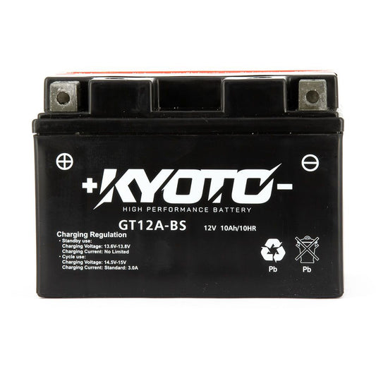 Batteria auto KYOTO Moto GT12A BS 9. EN AGM 12V 10Ah 130A