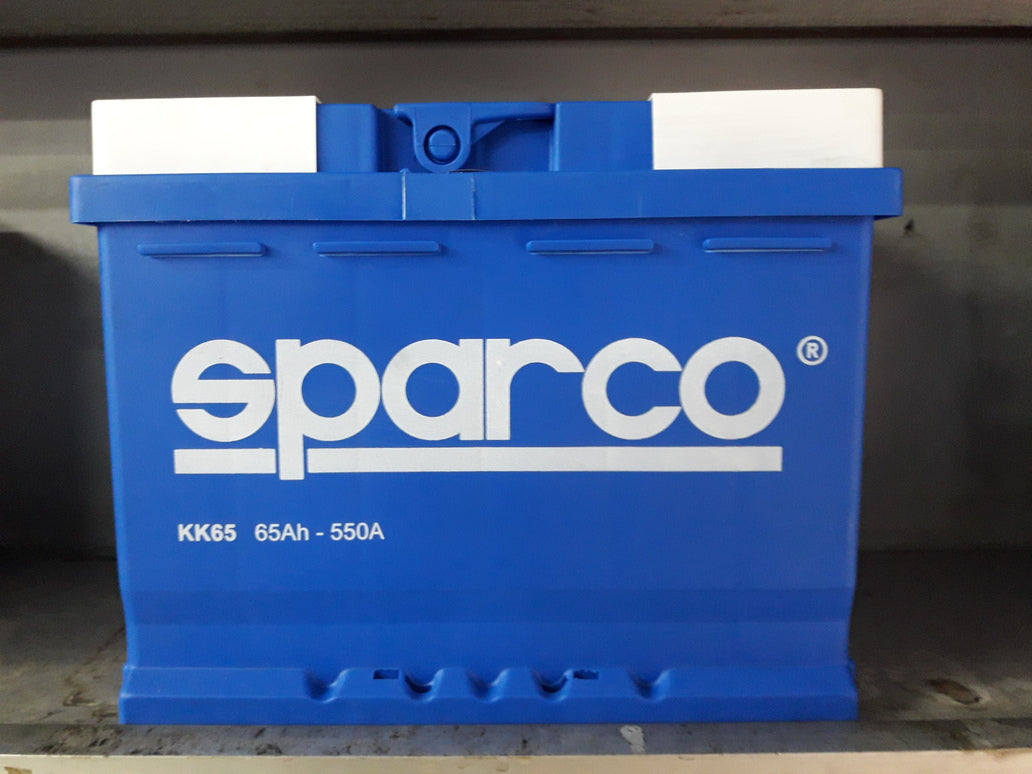 Batteria KK65 Sparco per avviamento 12V 65ah 550a