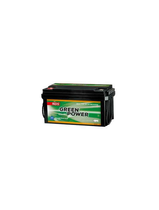 Batteria auto NGB Battery Dometic NDS Greenpower GP80 a lunga durata AGM 12V 80Ah