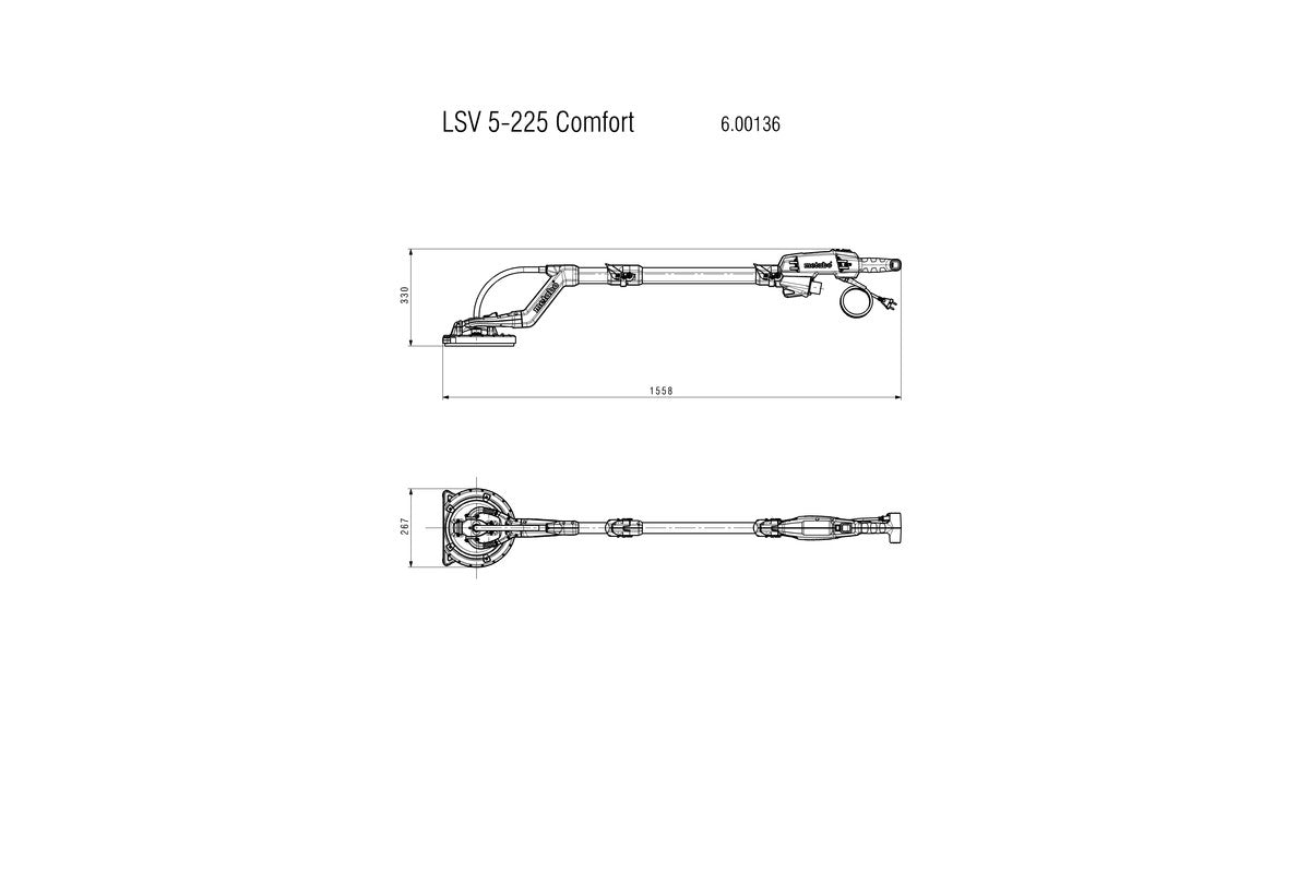 Levigatrice a Stelo a Cavo LSV 5-225 COMFORT