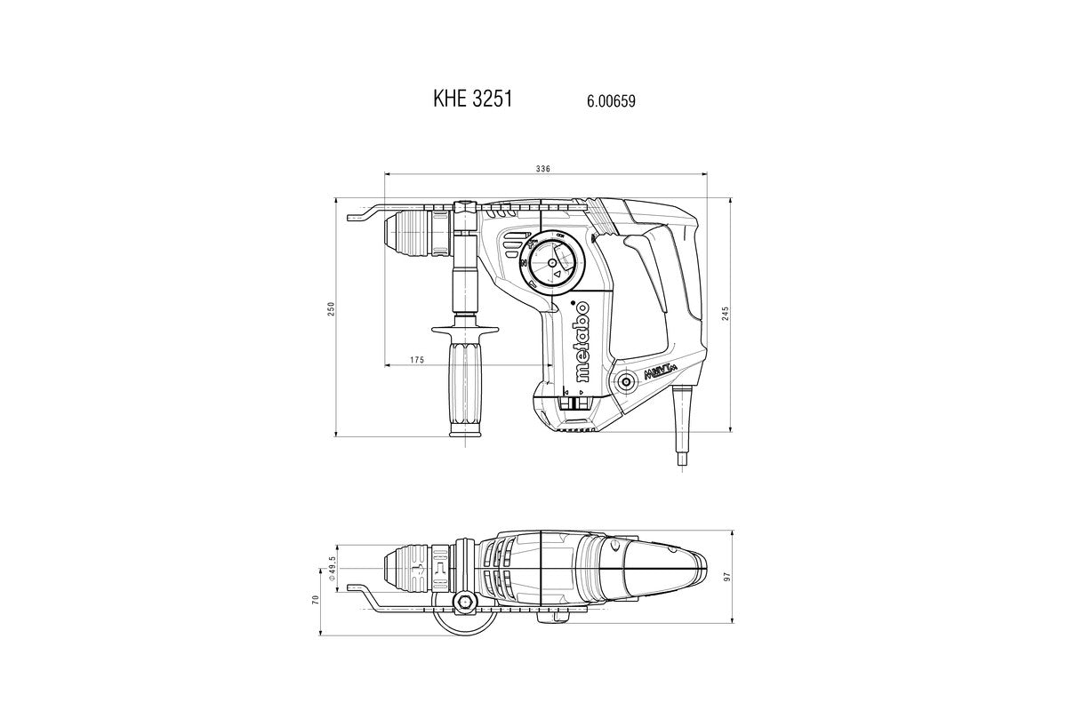 Martello Combinato a Cavo KHE 3251 SET