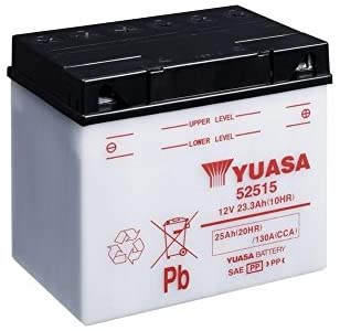 Batteria auto YUASA Moto 52515 CCA PIOMBO 12V 25Ah 130A