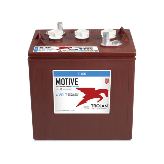 Batteria auto Trojan T105+ PIOMBO 12V 220Ah