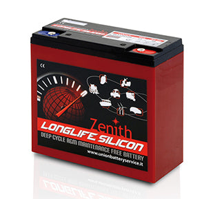 Batteria Zenith Agm Deep-Cicle LONGLIFE ZLS120120 12V 28AH