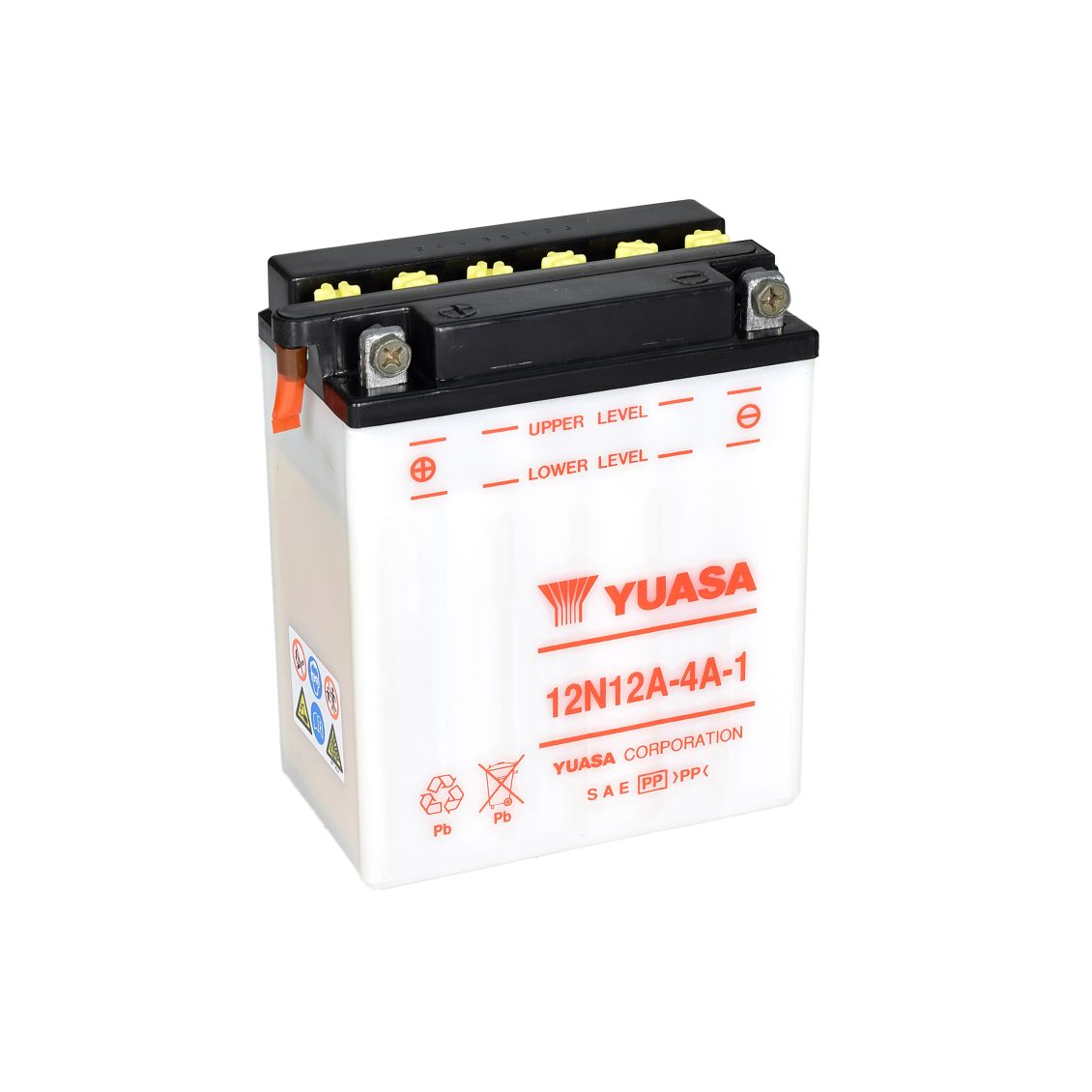 Batteria Moto Yuasa 12N12A-4A-1 12V 12.6AH 120A (CCA)