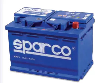 Batteria KK75 Sparco per avviamento 12V 75ah 650a