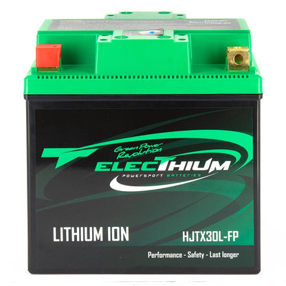 Batteria Moto Electhium al Litio HJTX30L-FP (YTX30L) con BMS 12V 9AH 490A (CCA)