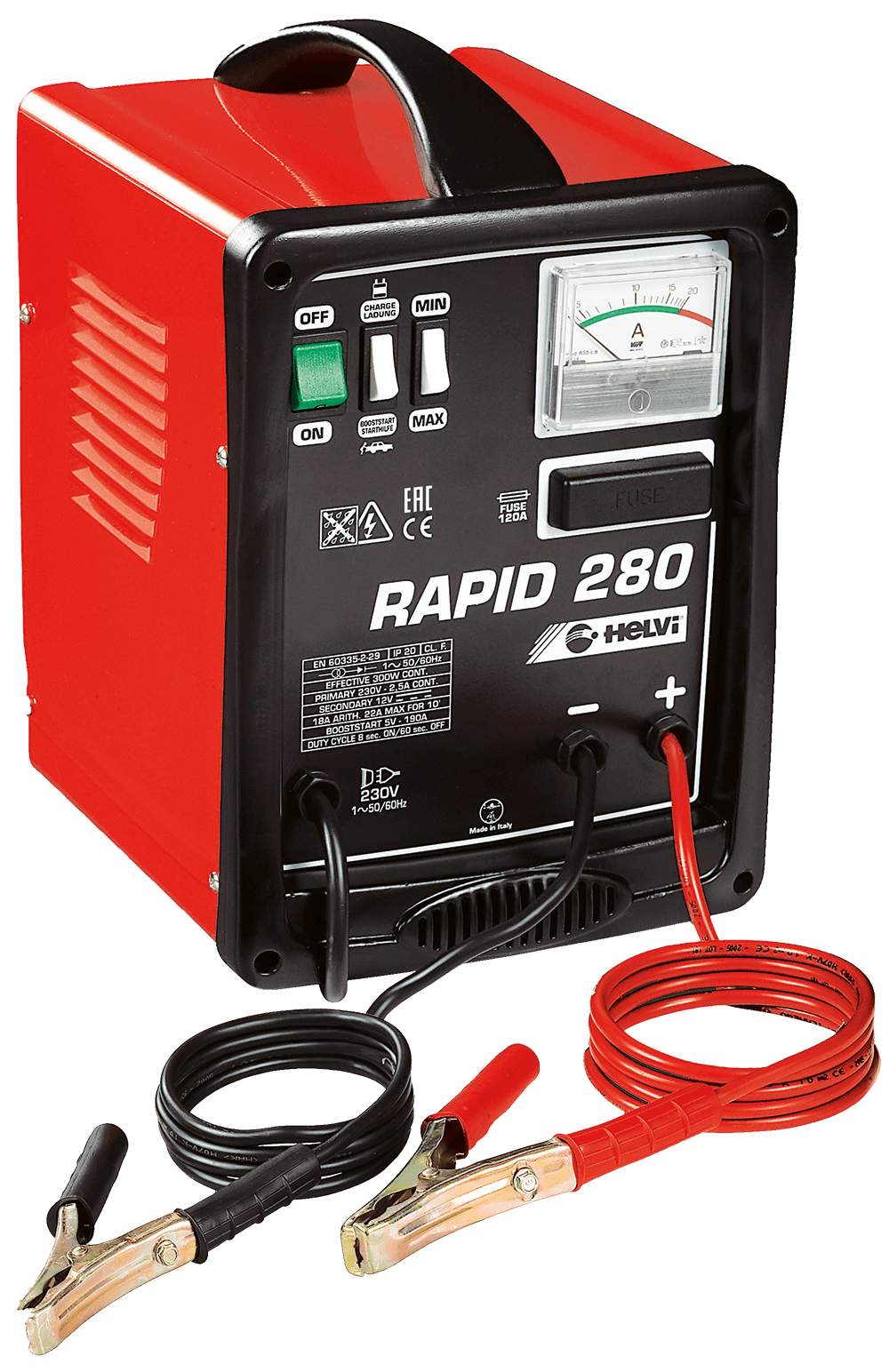 Carica Batterie con Avviamento Rapid 280