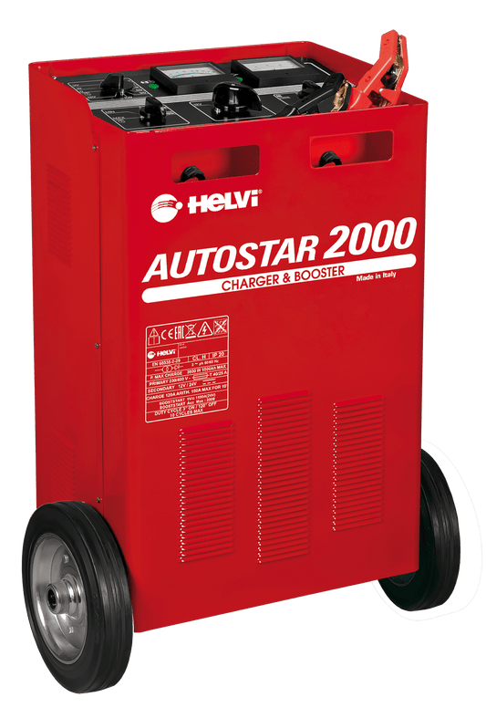 Carica Batterie Carrellato con Avviamento Autostar 2000