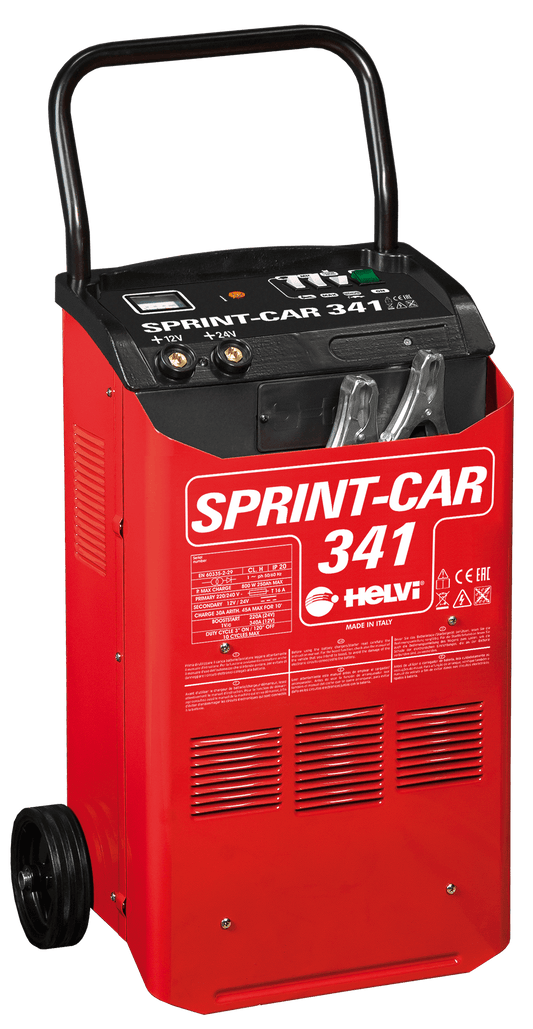 Carica Batterie Carrellato con Avviamento Sprint Car 341