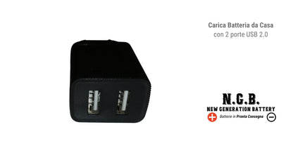 Caricatore Usb da Casa con 2 porte usb