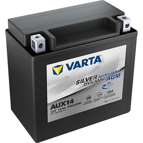 Batteria Varta Silver Auxiliary Agm AUX14 12V 13AH 200A (EN)