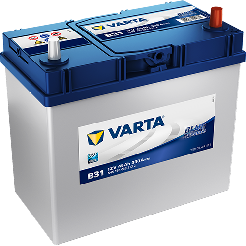 Batteria Auto Varta Blue Dinamic B31 12V 45AH 330A (EN)