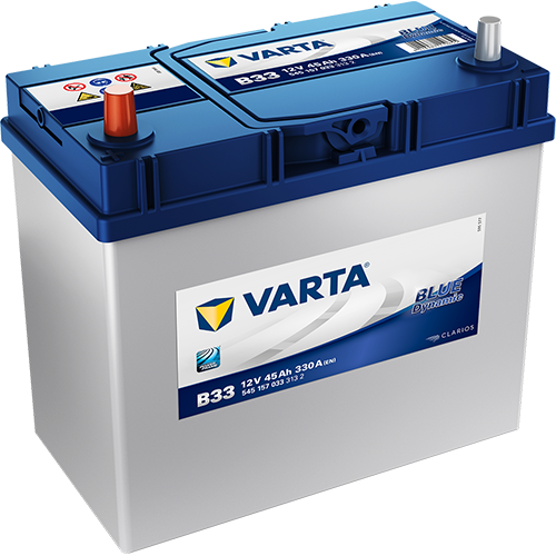 Batteria Auto Varta Blue Dinamic B33 12V 45AH 330A (EN)