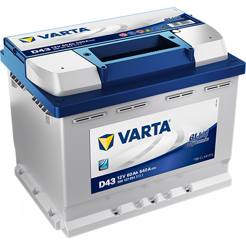 Batteria Auto Varta Blue Dinamic D43 12V 60AH 540A (EN)