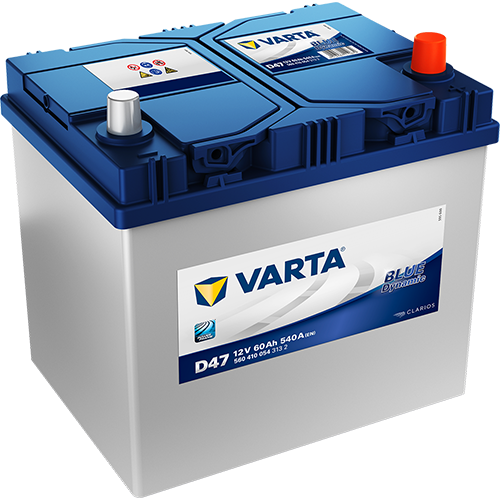 Batteria Auto Varta Blue Dinamic D47 12V 60AH 540A (EN)