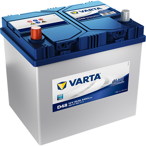Batteria Auto Varta Blue Dinamic D48 12V 60AH 540A (EN)