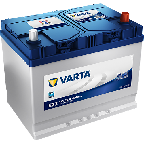 Batteria Auto Varta Blue Dinamic E23 12V 70AH 630A (EN)