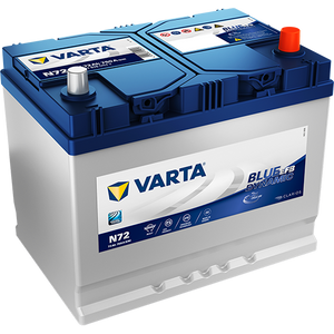 Batteria Auto Varta Blue Dinamic N72 EFB 12V 72AH 760A (EN)