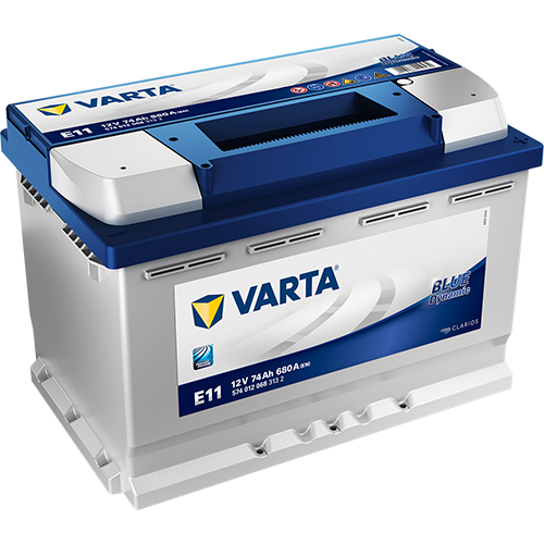 Batteria Auto Varta Blue Dinamic E11 12V 74AH 680A (EN)