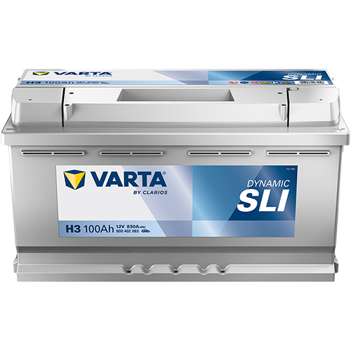 Batteria Auto Varta Silver Dinamic H3 12V 100AH 830A (EN)