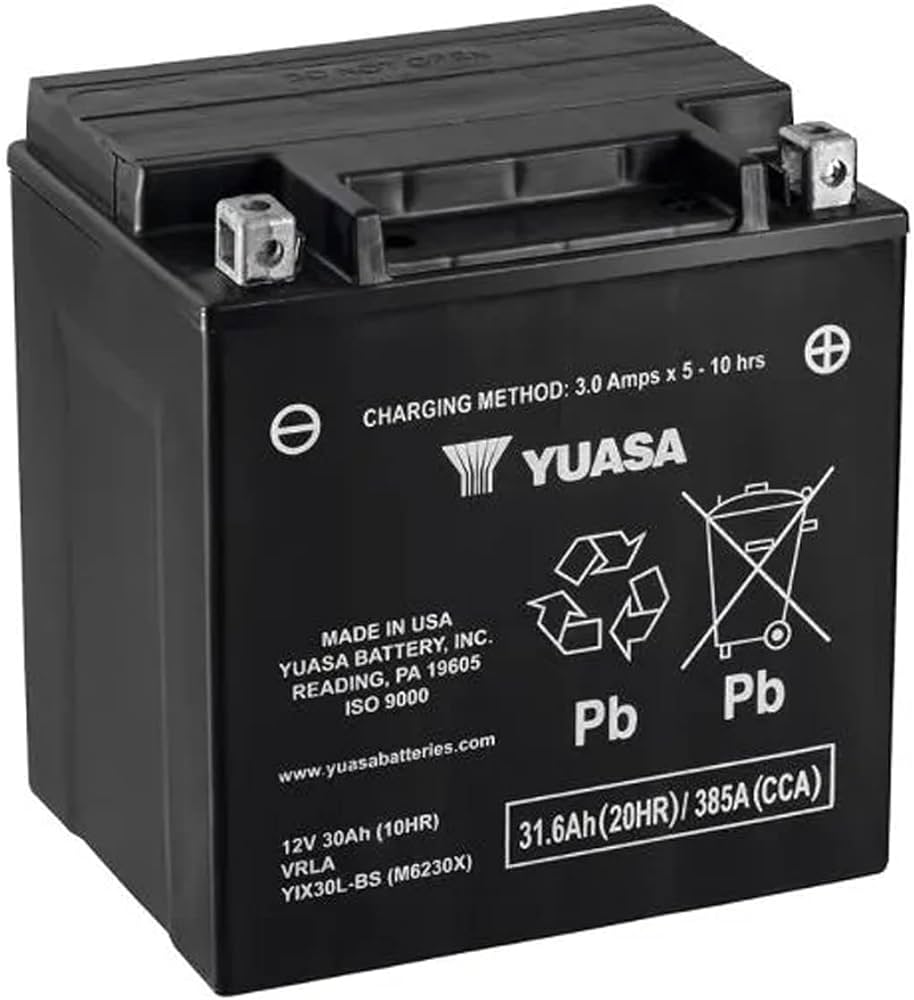 Batteria Moto Yuasa YIX30L 12V 30AH 400A (CCA)