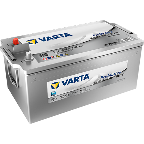 Batteria Varta Promotive Super Heavy Duty N9 12V 225AH 1150A (EN)