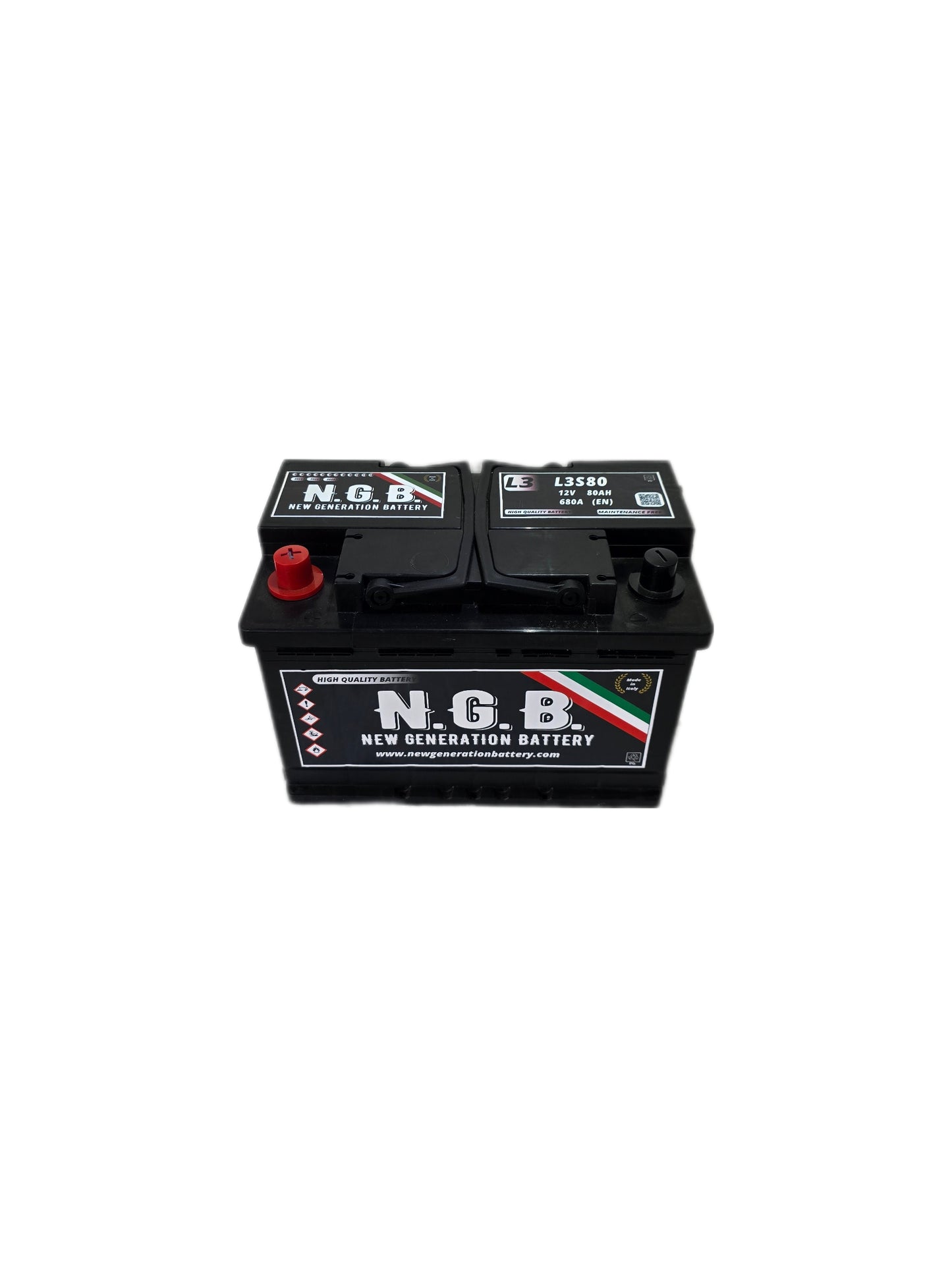 Batteria Auto Ngb L3 12V 80AH 680A (EN)
