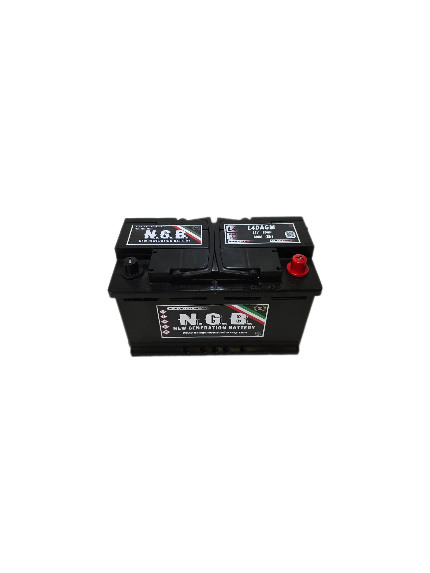 Batteria Auto Ngb L4DAGM 80AH 800A (EN)