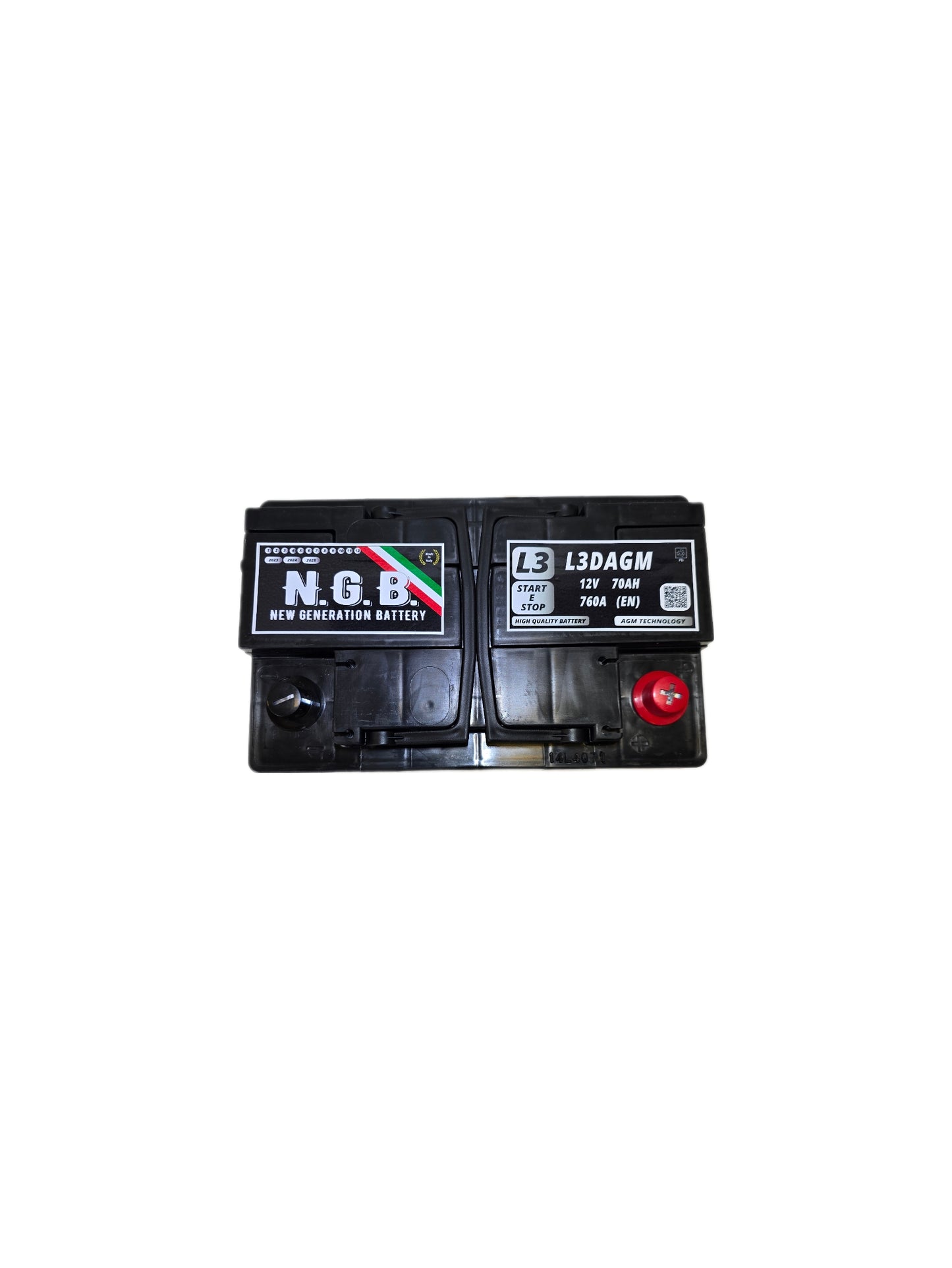 Batteria Auto Ngb Agm L3DAGM 12V 70AH 760A (EN)