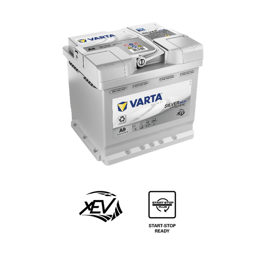 Batteria Auto Varta Silver Dinamic A9 AGM 12V 50AH 540A (EN)