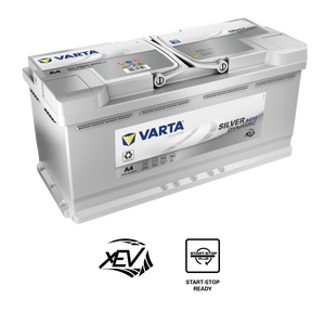 Batteria Auto Varta Silver Dinamic A4 AGM 12V 105AH 950A (EN)