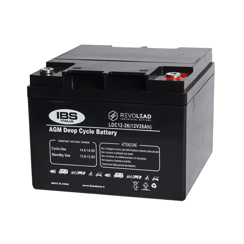 Batteria Revolead LDC12-26 12V 26AH