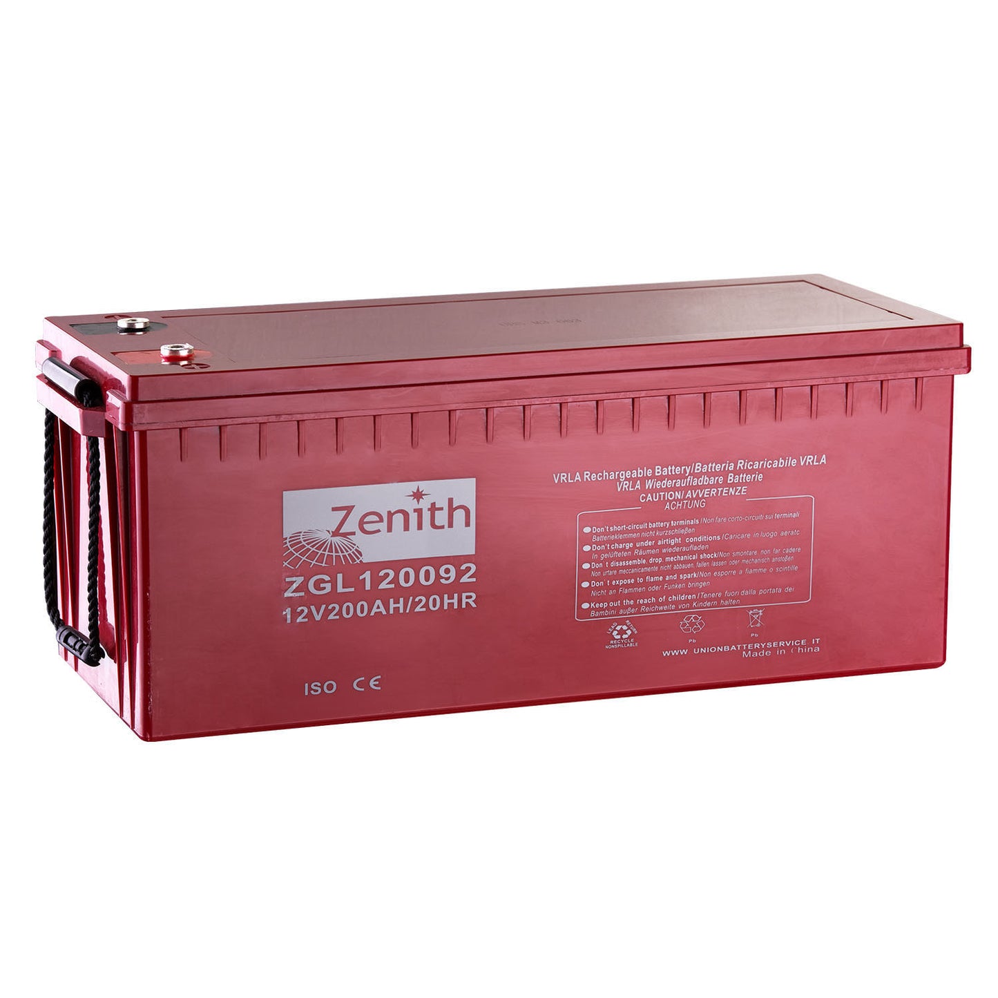 Batteria Zenith Agm ZGL120092 12V 200AH